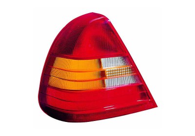 Feu arrière gauche, rouge/orange