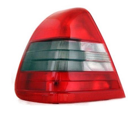 Feu arrière gauche, rouge/blanc