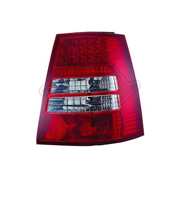 Feu arrière droit, rouge/blanc, led, modèle break
