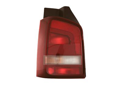 Feu arrière gauche, rouge/blanc, fumé, modèle avec hayon