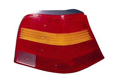 Feu arrière droit, rouge, clignotant orange