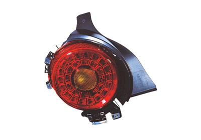 Feu arrière gauche, led