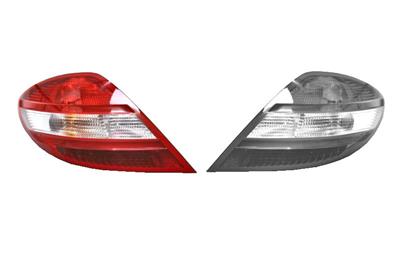 Feu arrière gauche, blanc/rouge