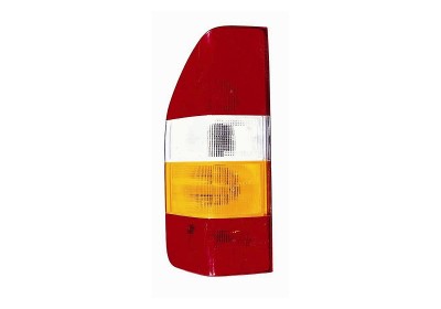 Feu arrière gauche, orange/blanc