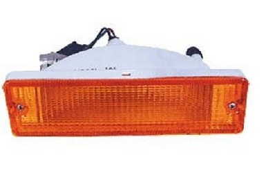 Feu clignotant avant gauche, dans pare chocs, orange
