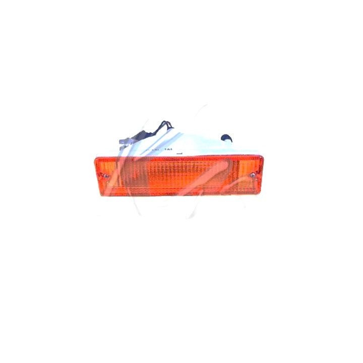 Feu clignotant avant gauche, dans pare chocs, orange