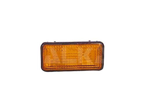 Feu répétiteur d'aile avant, droit ou gauche, orange, carre