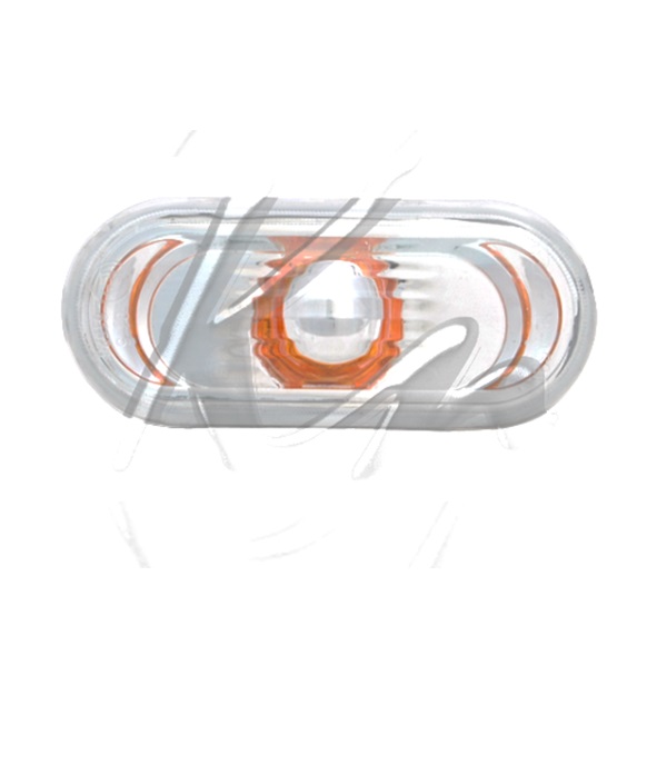 Feu répétiteur d'aile avant, droit ou gauche, blanc/orange