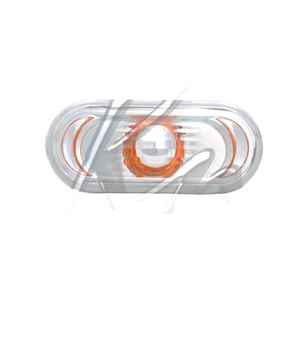 Feu répétiteur d'aile avant, droit ou gauche, blanc/orange
