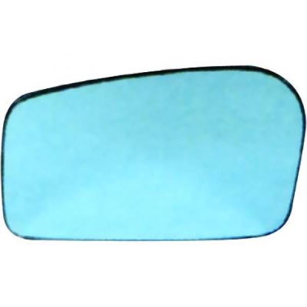 Glace de rétroviseur droit, bleue, chauffante