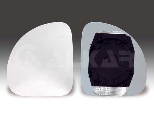 Glace de rétroviseur droit, supérieure, chauffante