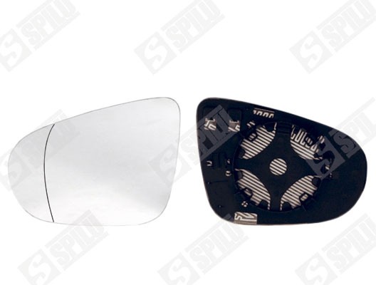 Glace de rétroviseur gauche, chauffante