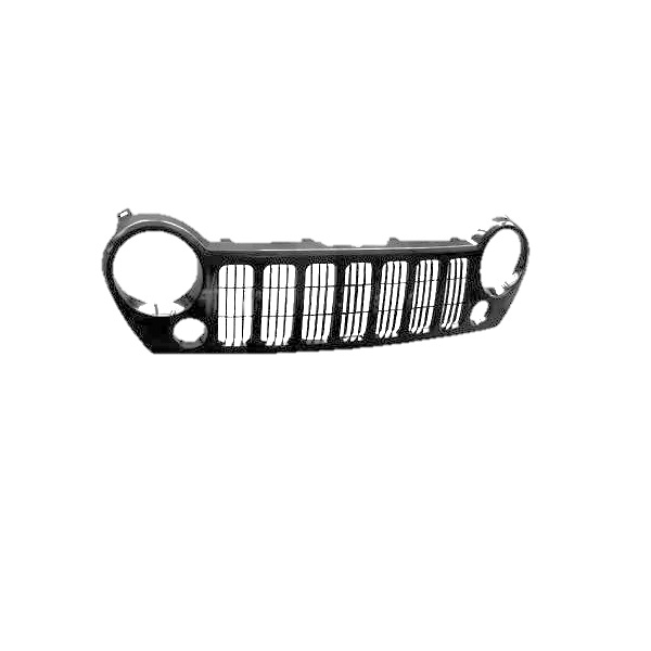 Grille de calandre, noir, avec emplacement antibrouillard