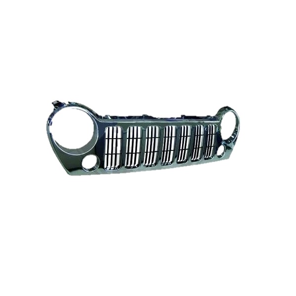 Grille de calandre, chromée, avec emplacement antibrouillard