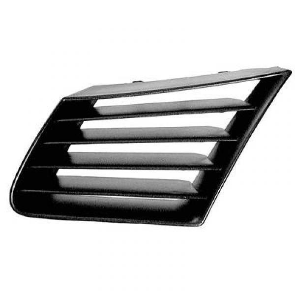Grille de calandre avant gauche, noire