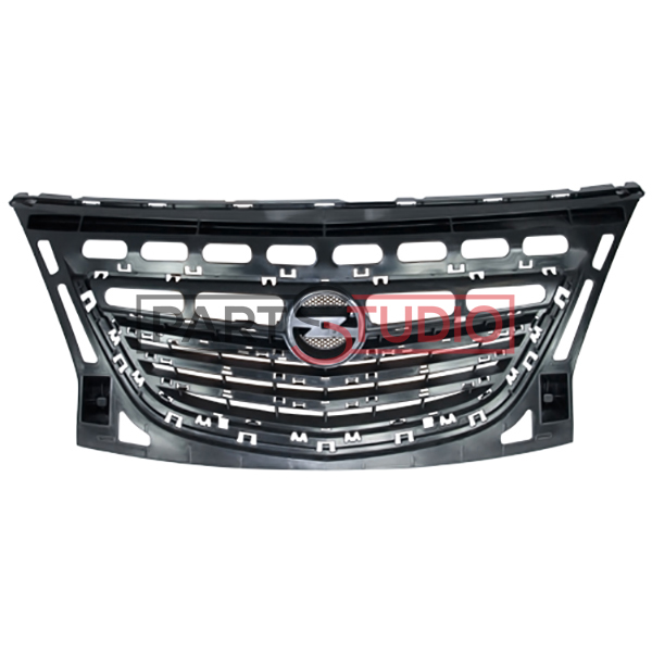 Grille de calandre, modèle avec moulure chromée