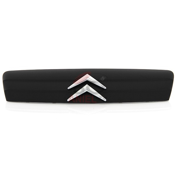 Grille de calandre, noire, avec monogramme