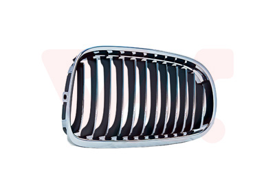 Grille de calandre droite, chromée