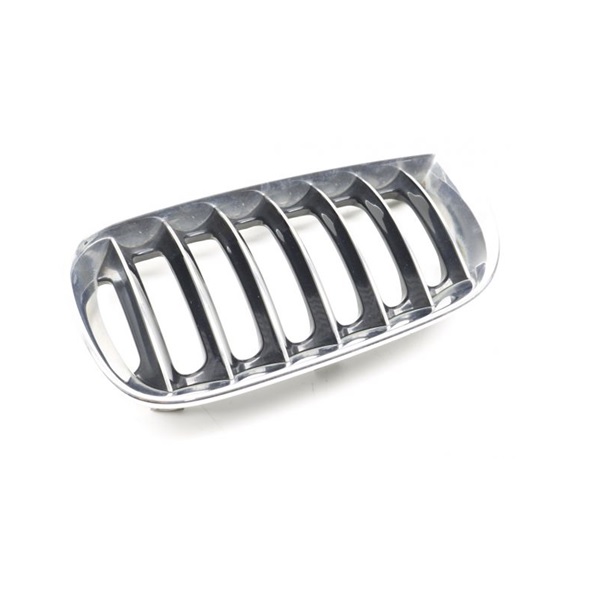 Grille de calandre droite, chromée