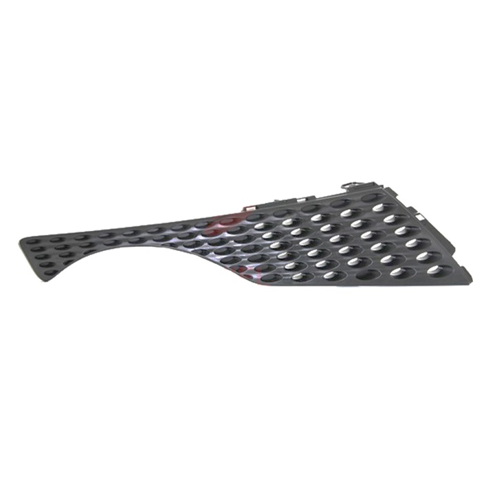 Grille de calandre droite, noire