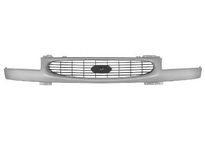 Grille de calandre, avec cadre de grille de calandre