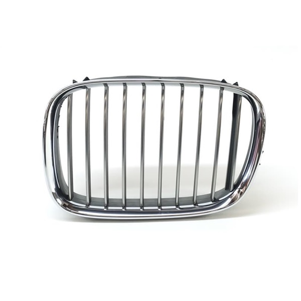 Grille de calandre gauche, chromée avec cadre chromé