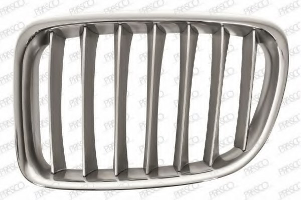 Grille de calandre gauche, argent/chromée