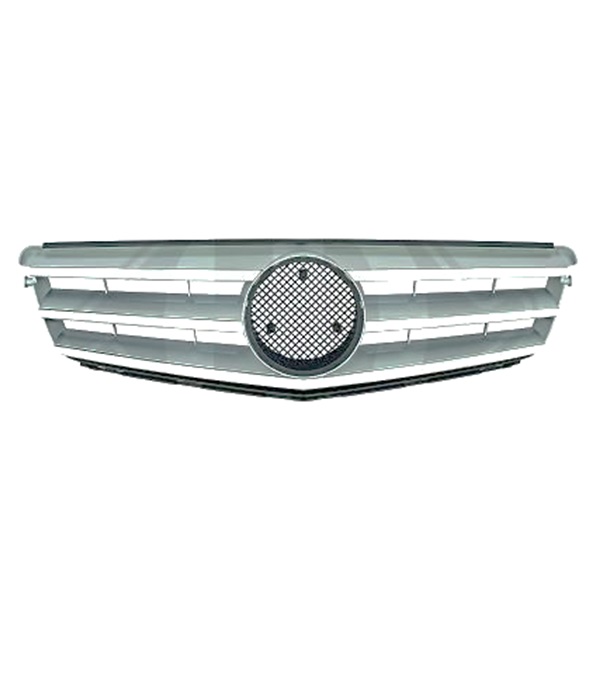 Grille de calandre, chromée/argent, avec motif, modèle avantgarde