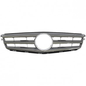 Grille de calandre, gris brillant, modèle avantgarde