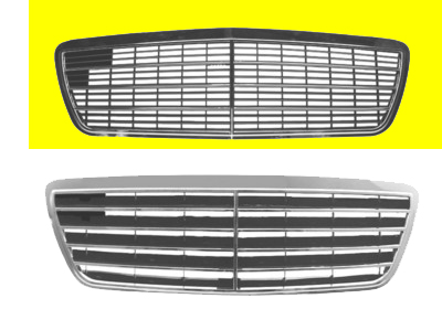 Grille de calandre, modèle classic/élégance
