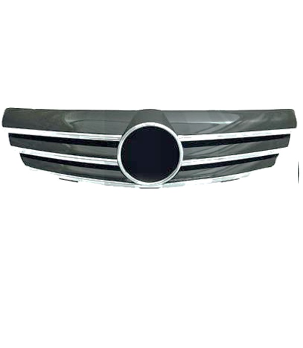 Grille de calandre, chromée/noire