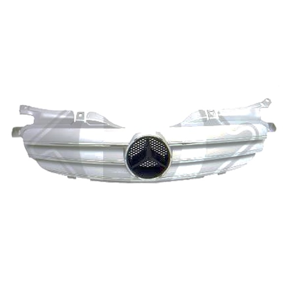 Grille de calandre, chromée/argent