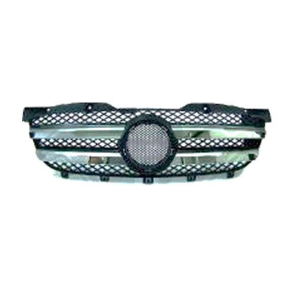 Grille de calandre, noire/chromée