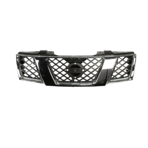Grille de calandre, noire et chromée
