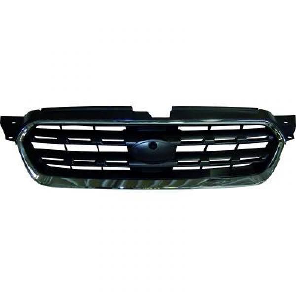 Grille de calandre, grise foncée chromée, modèle de 1999 a 2001