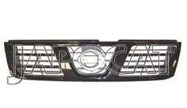 Grille de calandre, chromée noire
