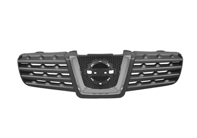 Grille de calandre, noire chromée