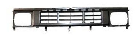 Grille de calandre, noire argent