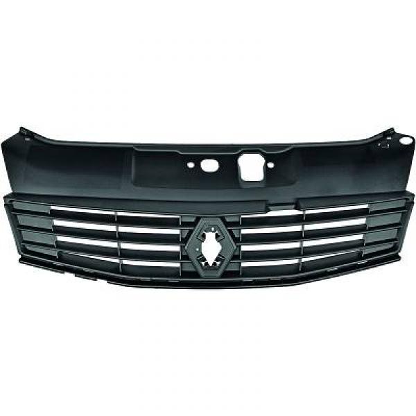Grille de calandre, noire mat