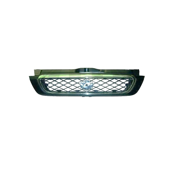 Grille de calandre, noire/chromée