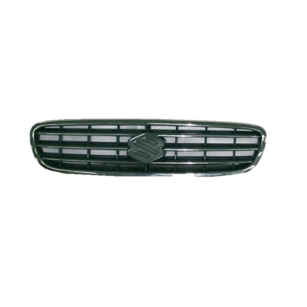 Grille de calandre, noire/chromée