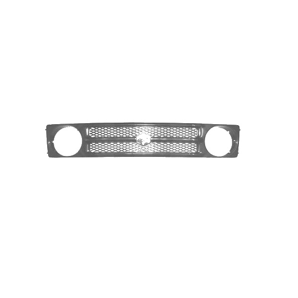 Grille de calandre, gris mat/noire, modèle a partir de 01/1992