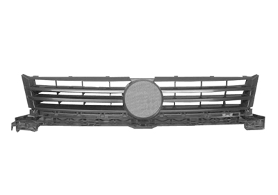 Grille de calandre, noire/chromée