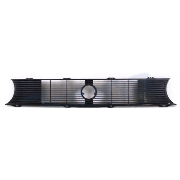 Grille de calandre, noire, centrale