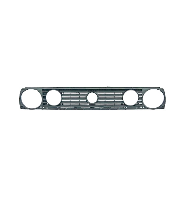 Grille de calandre, noire, modèle 4 phares avec lave phare