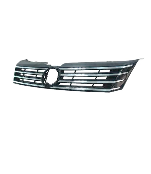 Grille de calandre, noire, bord chrome