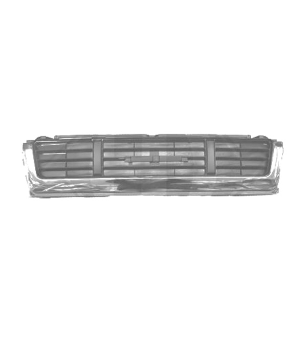 Grille de calandre, chromée/noire