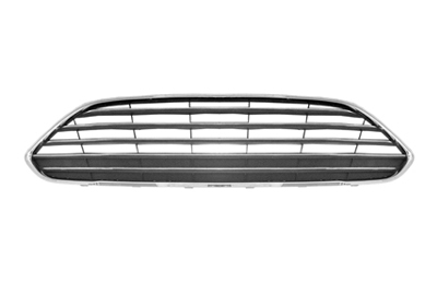 Grille de calandre, noire et chromée