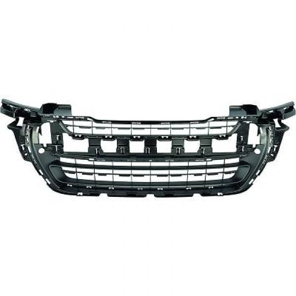 Grille de pare-chocs avant, centrale, sauf modèle sport/gt
