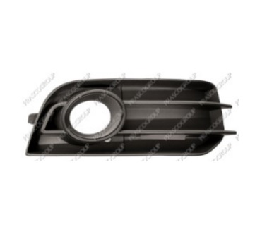 Grille de pare-chocs avant droit, avec antibrouillard, cerclage noir